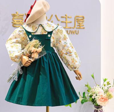 China Summer 2021 casual children's dresses girls summer dresses child girl autumn clothing set good quality for sale