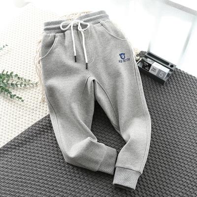 China Anti-Wrinkle Baby Boy Warm Cotton Jogging Casual Comfortable Breathable Oversized Loose Pants for sale