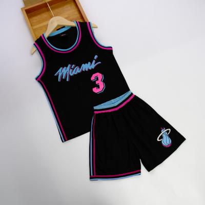 China Breathable Breathable Kids Unisex Basketball Clothing Set Kids Boys Summer Sports for sale