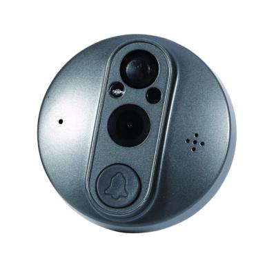 China Wholesale Integrated Hotel Security Camera VEEKEI Audio Visual Video Intercom Wired Door Phone Ring Door Bell Camera Video Doorbell Camera for sale