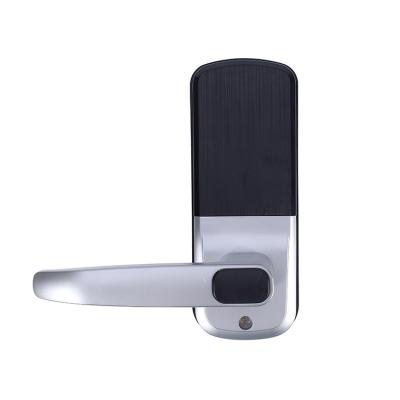 China Built-in Keyless Biometric Digital Auto Fingerprint Security Door Lock Screen VEEKEI Smart Door Lock Radio for sale