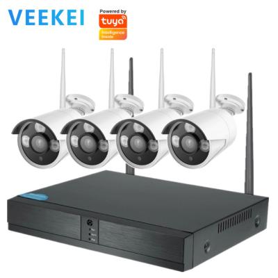 China NIGHT VISION veekei CCTV DIY4k HD wireless IP night vision high resolution security for home surveillance with nvr 1080p 4ch 8ch system for sale