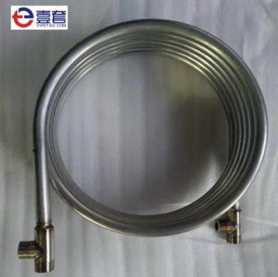 China Beverage Refrigeration Parts / Water Stainless Steel Coil Heat Exchanger / 316L Heat Exchanger & Stainless Cool Coil for sale