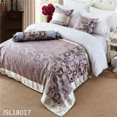 China Disposable Hot Sale Hotel Queen Bed Runner Decorative Bed Throw for sale