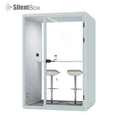 China Hot Selling Office Booth Soundproof Movable (Other) Adjustable Easy Assemble Nice Sound Insulation Function Office Phone Booth for sale