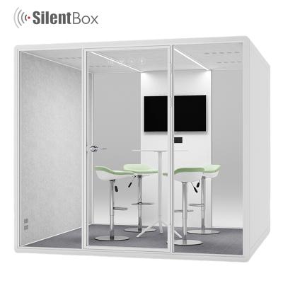 China Modern Movable Acoustic Music Acoustic Drum Drum Sound Office Booth Call Proof Booth Manufacturer for sale