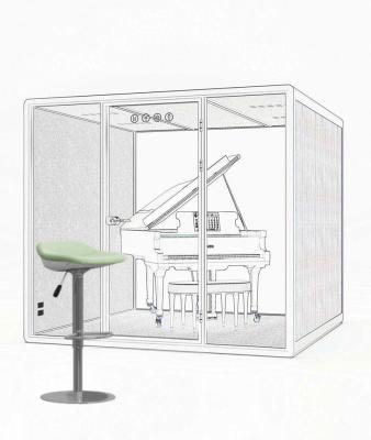 China Other Cabin Sound Music Portable Office Workspace Proof Booth Elevator Bar Chair Soundproof for sale