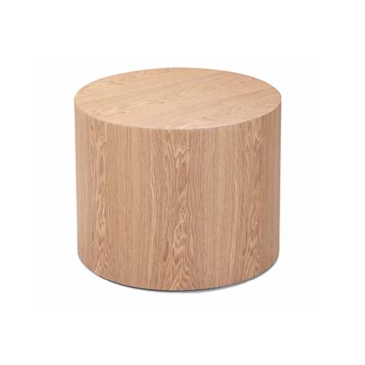 China (Size) wooden grain desk adjustable cylinder shaped painted coffee table for sale