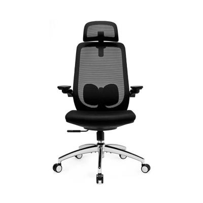 China Foshan Office Furniture Factory Supplier Adjustable Open Workstation (Height) Adjust High Back Office Ergonomic Chair for sale