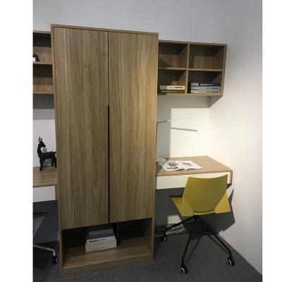 China Contemporary Custom Dorm Wardrobe For Student With Desk for sale