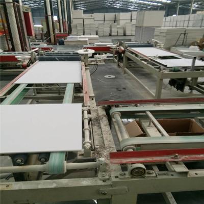 China Automatic PVC Laminated Gypsum Board Ceiling Strip Edge Machine in China for sale