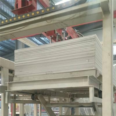 China Automatic Plasterboard Cutting Machine / Gypsum Board Production Line With 2million-30million SQM Per Year In China for sale