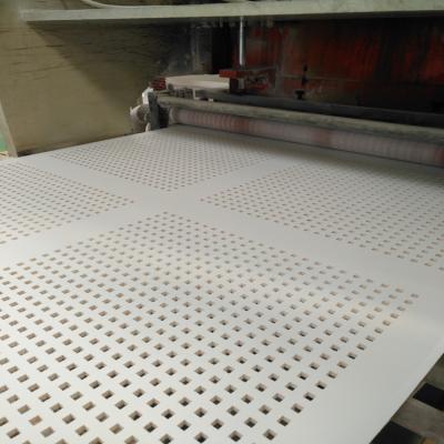 China Small Business Automatic Second Hand Suspended Ceiling Tile Perforation Machine for sale