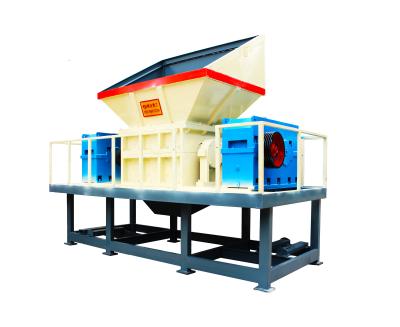 China Industry Used Recycled NET Twin Shaft Shredder Shredder / FOOTBALL Shredder Machine for sale