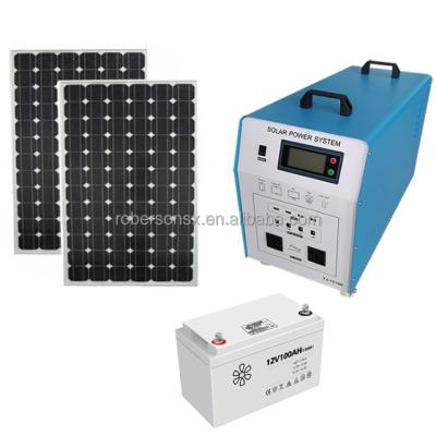 China Home Solar Power Generator System DC 12V 100AH ​​Solar Portable Generator for sale