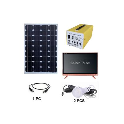 China Home 12V 12AH 144WH 22 inch solar tv system lcd dc 12 volt dc tv 12v dc led tv for sale