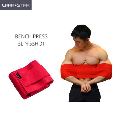 China Polyester Gym Training Sling Bench Press Strap Sport Protecter Elbow Fitness Support Weightlifting Sling for sale