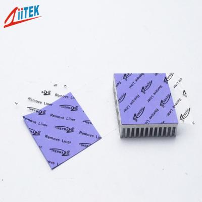 China Silikon-thermische Auflage -50 China-Hersteller Thermal Conductive Pads 3w klebendes Ufer-2mmT 35 zu 200℃ für Led Licht zu verkaufen