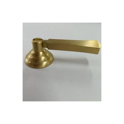 China Nordic Sterilization Gold Drawer Brass Handles Knobs Modern Simple Design Styles Furniture Handles for sale