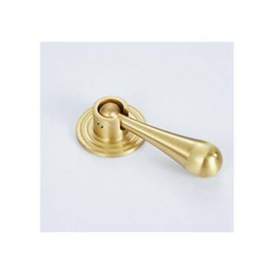 China Modern Simple Sterilization Design Textured Brass Kitchen Bedroom Cabinet Door Handles for sale