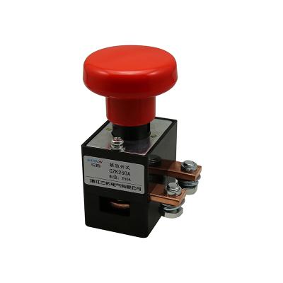 China SAYOON EMERGENCY SWITCH CZK250A/ZJK250A/ED250A Emergency Stop Switch For Various Electric Motor Car PUSH BUTTON SWITCH CZK-250A for sale