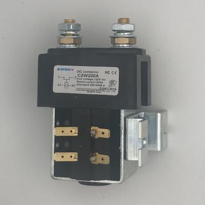 China SAYOON factory sale 200A direct electric contactor CZW200A/ZJW200A/SW180 DC contactor CZW200A/ZJW200A/SW180 for sale