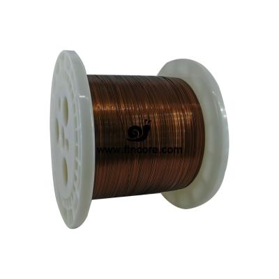 China Promotional Top Quality Heating Rectangle Enameled Copper Coated Aluminum Coiling Wire for sale