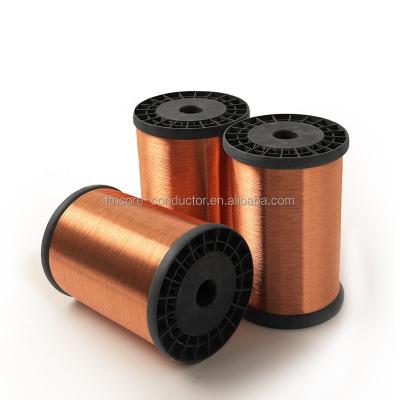 China Aerospace and Military Applications 0.012 - 3.00mm FAIW Thermal Class 220 Polyamideimide Enameled Round Copper Wire for Aerospace and Military Applications for sale