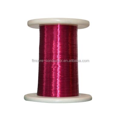 China Relay 0.012 - 3.00mm FSEIW 180 Solderable Polyesterimide Enameled Round Copper Wire For Automotive Ignition Coil for sale