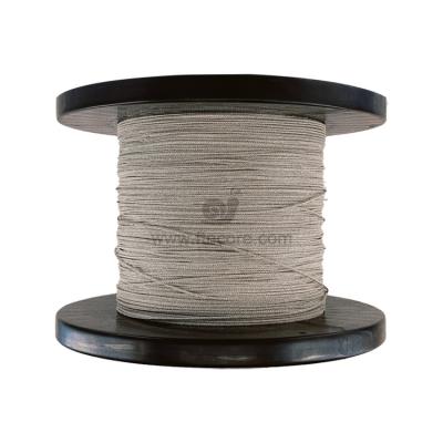 China New Type Round Nickel Alloy Complex Heating Silver Coated Copper Braided Wire for sale