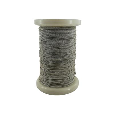 China Heating Durable Using Low Price Copper Alloy Silver Coated Round 8 Wire Silver Twisted Tin Wire for sale