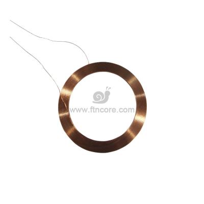 China Economical Induction Custom Design Durable Round Copper Wireless Charger Coil for sale