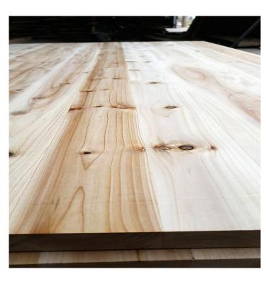 China Beautiful Water Resistance Modern High Quality Strong Chinese Fir Board Solid Wood for sale