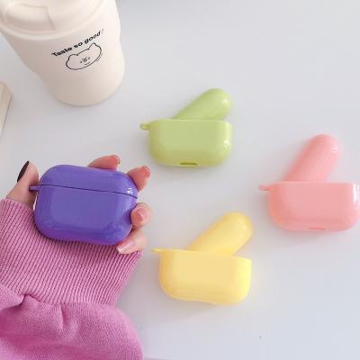 China Jelly Candy Color Earphone Case Shockproof For Apple AirPods 3 Case Wireless Earphone Cover For Airpods Pro 2 1 Glossy Soft TPU Headphone Box for sale