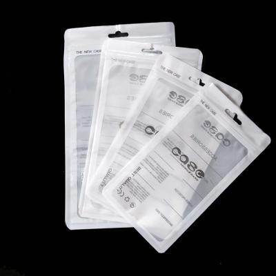 China Stock Clear TPU+PC Printed Retail Plastic Cell Phone Smartphone Mobile Phone Case Packaging Bag For iPhone Case for sale