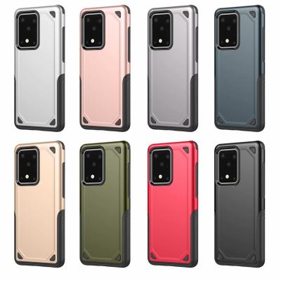 China TPU+PC For Samsung Galaxy S20 Plus Hard PC Armor Case Matte Protective Back Cover Shockproof Case For Samsung Galaxy S20 Ultra S20Plus for sale