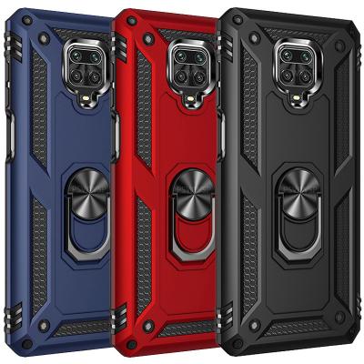 China Shockproof Shockproof F-3 M3 11 9A 9T 5G Max Metal Ring Holder Cover NFC 9c 9s GT Note 11T Poco X3 Armor Case For Xiaomi Redmi pro for sale