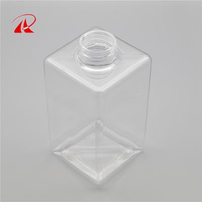 China 300ML 500ML 1L 2L PET Storage Bottle Recyclable Drink Bottle Transparent Plastic Bottle for sale