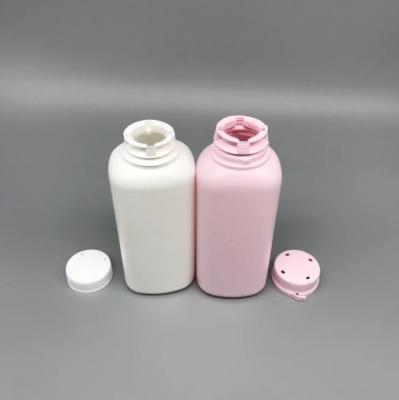 China White 50g 100g Recyclable HDPE Baby Talcum Powder Bottle for sale