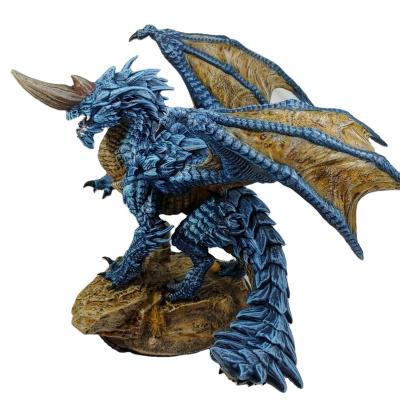 China Interesting Blue Dragon 3D DnD Miniatures RPG Miniatures For Pathfinder Dungeons And Dragons D&D for sale