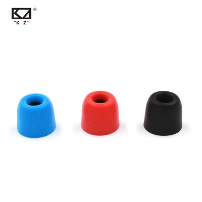 China For earbuds KZ in-ear earphone earplug set noise-cancelling memory sponge set comfortable springback ear cotton original package for sale