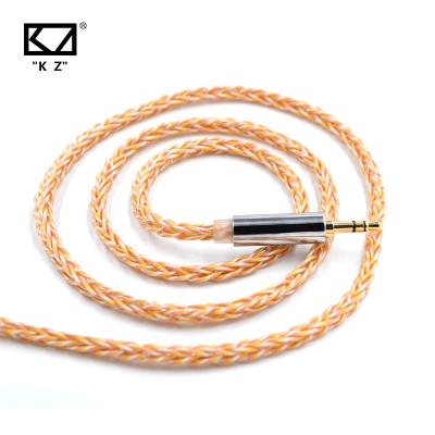 China For KZ 90-1 Gold Earphone Expander Cable Gold Earphone Expander Cable Earphone and Silver Copper Mixed Expander Cable for sale