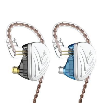 China Hot Selling KZ In-Ear AS16 8BA Balanced Armature Earphone High Fidelity In Ear Earbuds Noise Reduction Earphone for sale