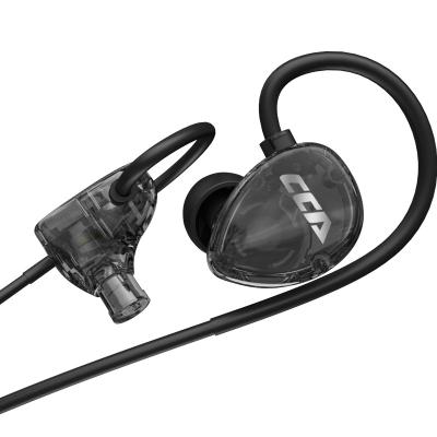 China CCA CS-A 1DD In-Ear Headphones 10mm Player 3.5mm High Fidelity Dynamic Music Sports Gaming Headphones for sale