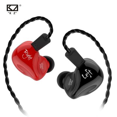 China In-Ear KZ ZS4 Headphones 1DD+1BA Hybrid Technology HiFi Stereo Headset In Ear Monitor Sport Earphone Sound Canceling Game Earbuds for sale