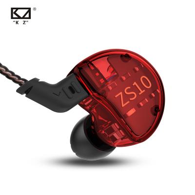 China In-Ear KZ ZS10 Headphones In Ear Earphone Bass Headset DJ Monitor HIFI Headphone Earbuds for sale