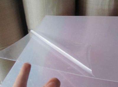 China Acryl de Glasvezelcomité 0.03mm van PMMA MMA Zelfklevende Beschermingsfilm Te koop