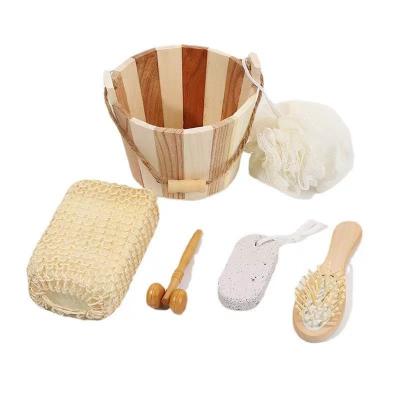 China Wholesale Foldable Spa Set Box Bath Body Care Gift Set Gift Spa Kit Pumice Stone Bath Set For Women Gift for sale