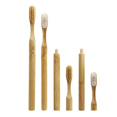 China Free sample 100% free sample biodegradable disposable toothbrush hot sale bamboo toothbrush with logo customized for sale