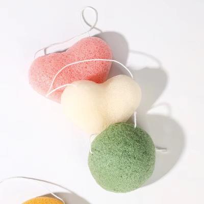 China EXFOLIATE eco-friendly 100% biodegradable facial sponge cleansing konjac sponge for women wholesale for sale